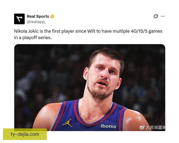 约基奇25分钟31+12+5首人